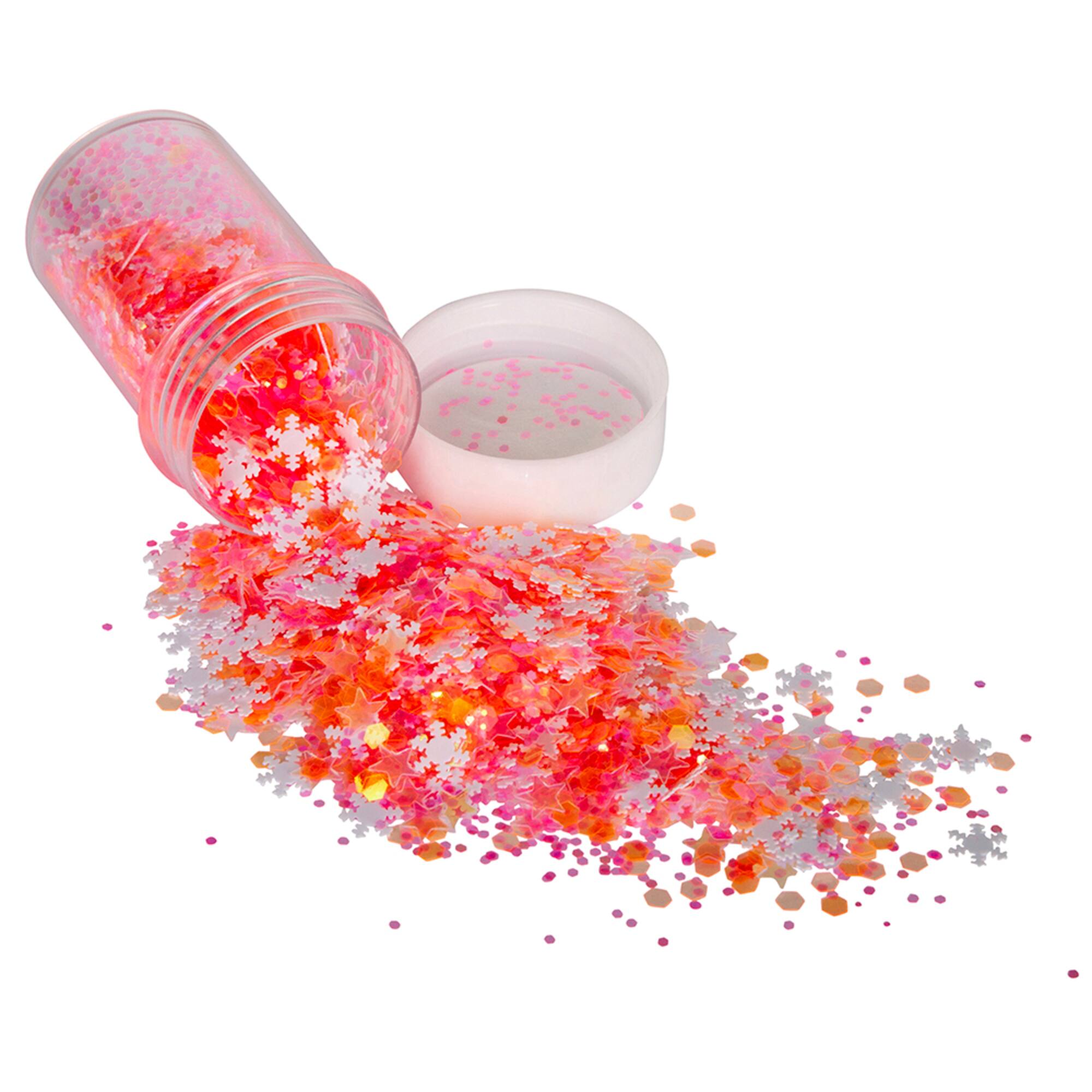 Christmas Embellishment Pink & Red Shaker Set by Creatology™